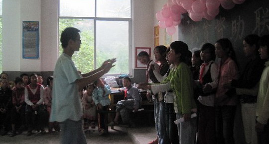 長安大學商州支教溫暖人心