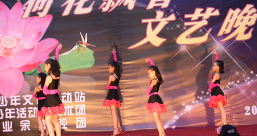 夏夜消暑荷花飄香 文藝晚會服務大眾