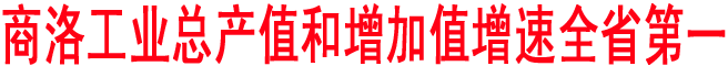 商洛工業總產值和增加值增速全省第一