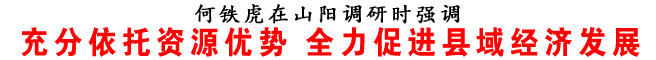 充分依托資源優勢 全力促進縣域經濟發展