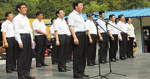 西北首個抽水蓄能電站在鎮安開工